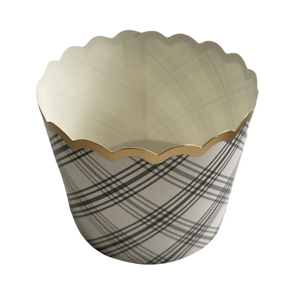My Minds Eye Fall Harvest Plaid Gourd Thanksgiving Cupcake Liners NIB